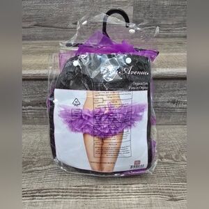Leg Avenue organza tutu in vibrant Purple Tulle skirt